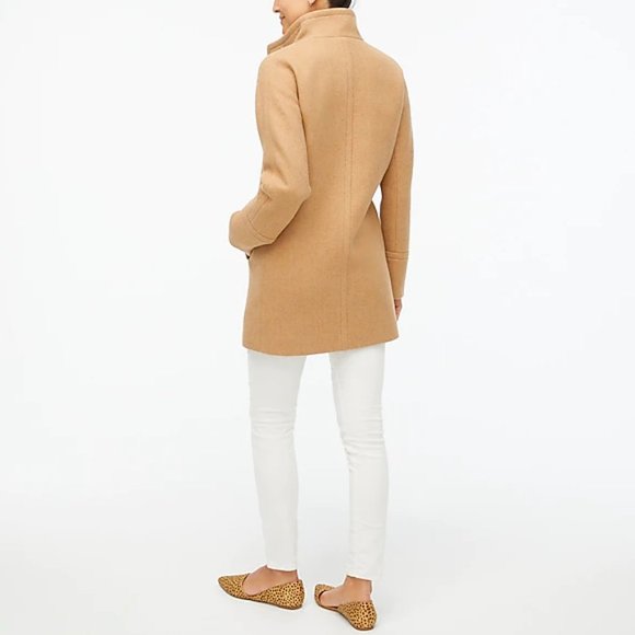 J. Crew Tan Wool "City Coat" - Picture 8 of 15